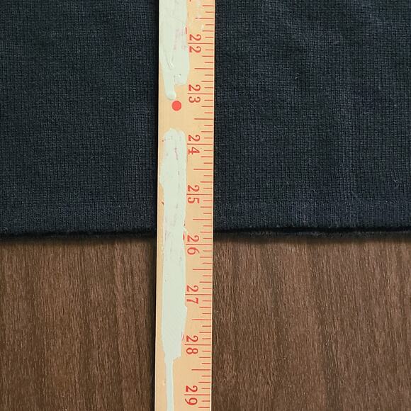 Unionbay Men's V-Neck Sweater Vest Navy Blue White Stripes Vintage Large - Picture 6 of 6